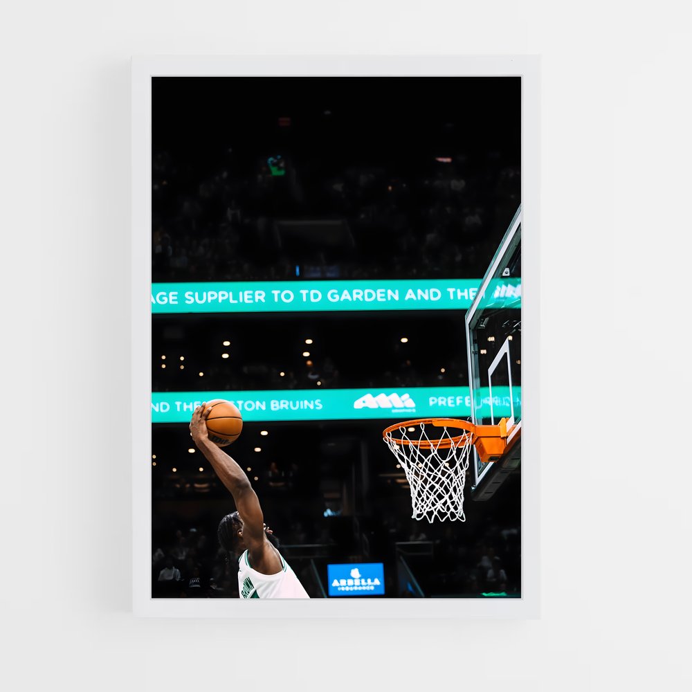 Poster Jaylen brown – affiche Basketball (vue 3)
